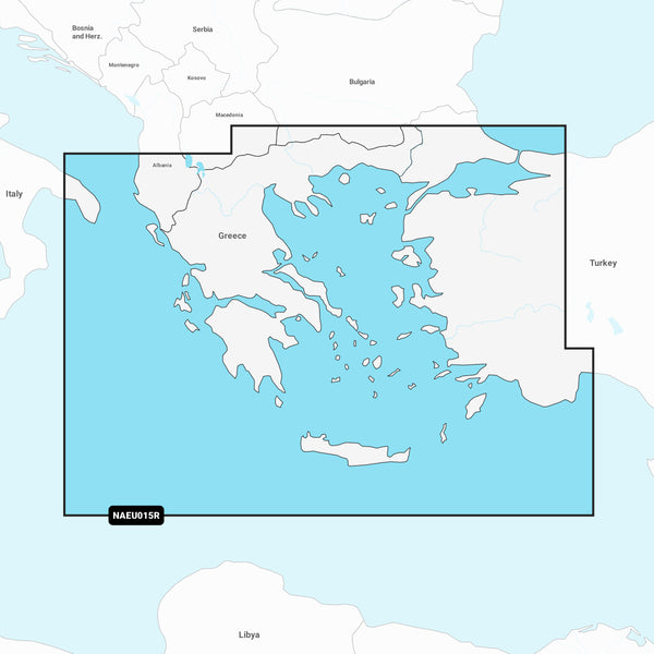 Navionics+™ Aegean Sea, Sea of Marmara NSEU015R microSD™/SD™