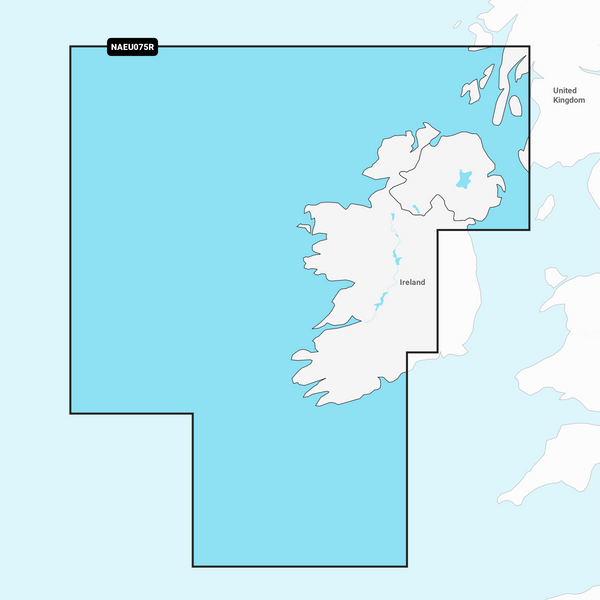 Navionics®+ Ireland, West Coast NAEU075R microSD™/SD™