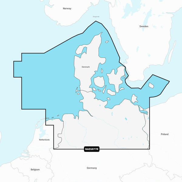 Navionics®+ Denmark & Germany, North NAEU077R microSD™/SD™