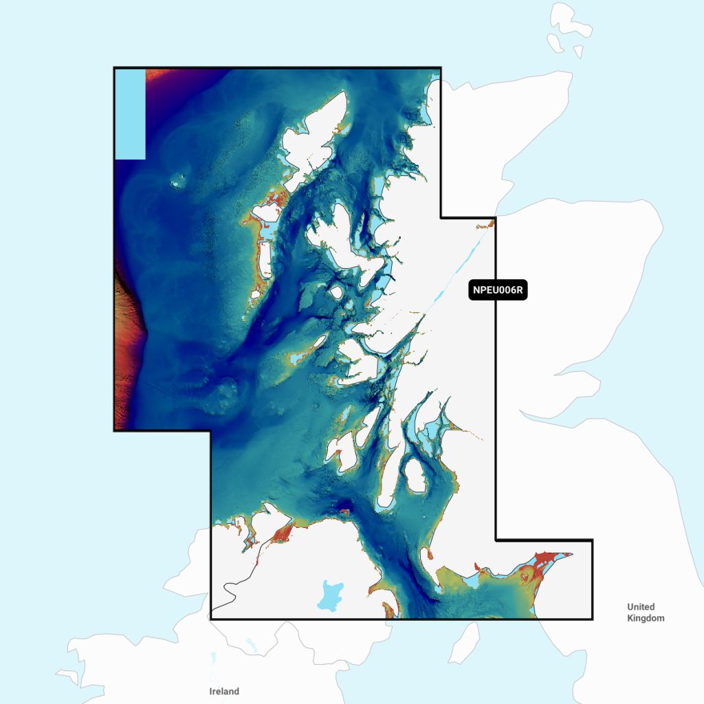 Navionics Platinum+™ Scotland, West Coast NPEU006R microSD™/SD™