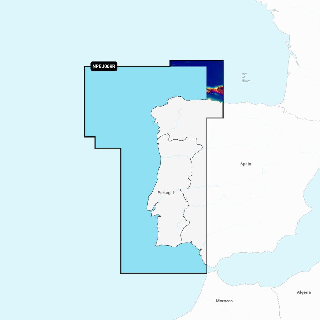 Navionics Platinum+™ Portugal & Spain, Northwest NPEU009R microSD™/SD™