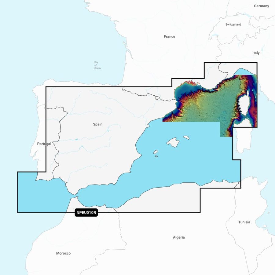 Navionics Platinum+™ Spain, Mediterranean Coast NPEU010R microSD™/SD™
