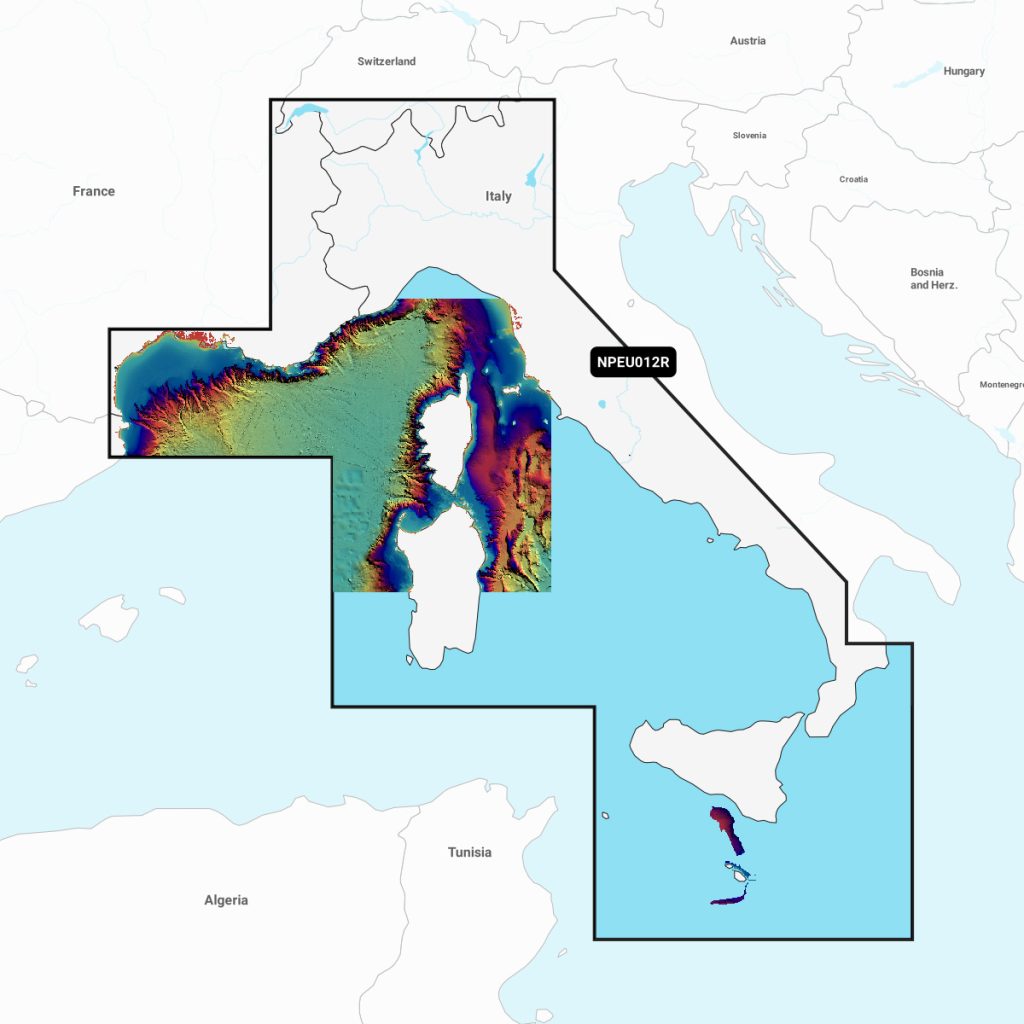 Navionics Platinum+™ - Mediterranean Sea, Cen. & West NPEU012R microSD™/SD™