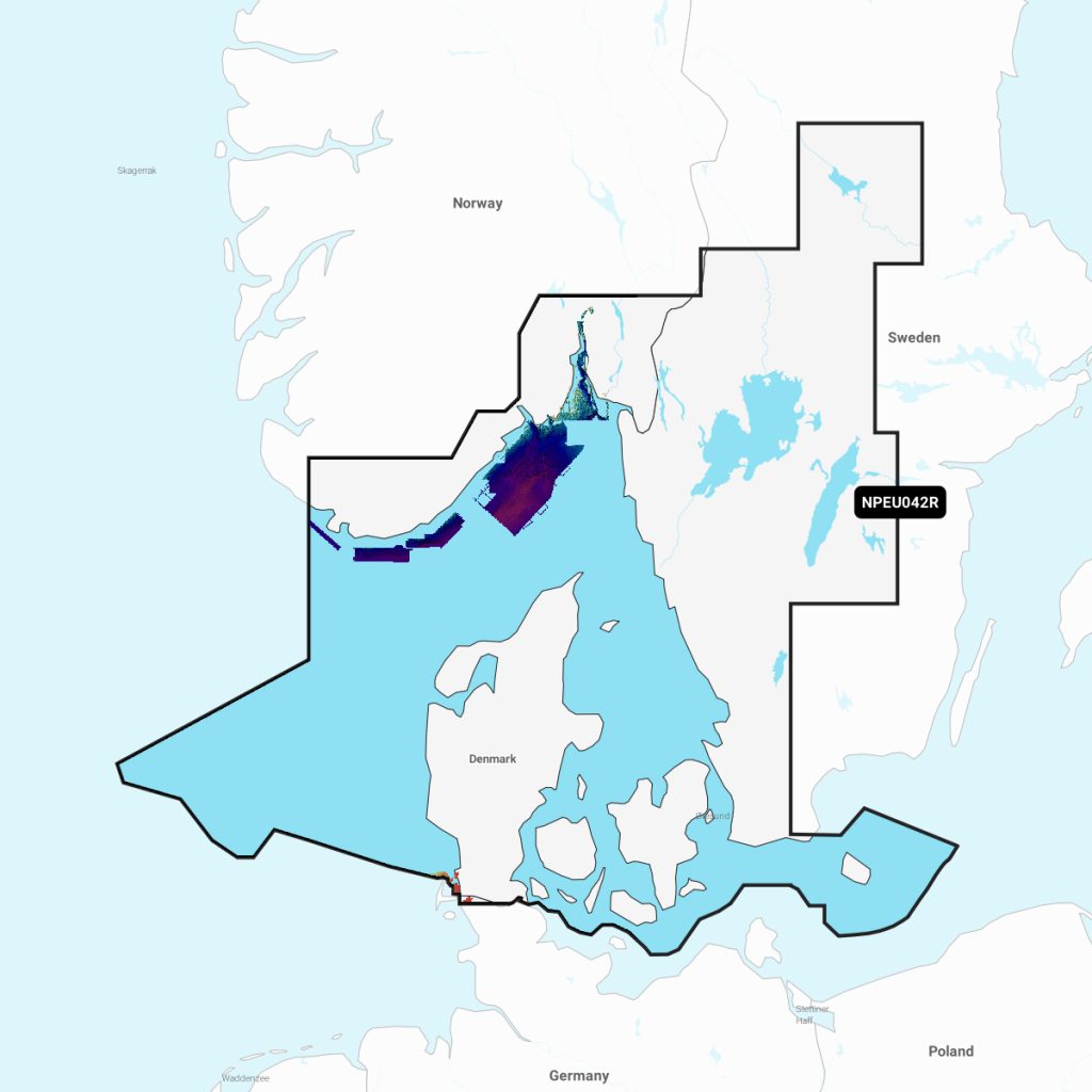 Navionics Platinum+™ Oslo to Trelleborg NPEU042R microSD™/SD™