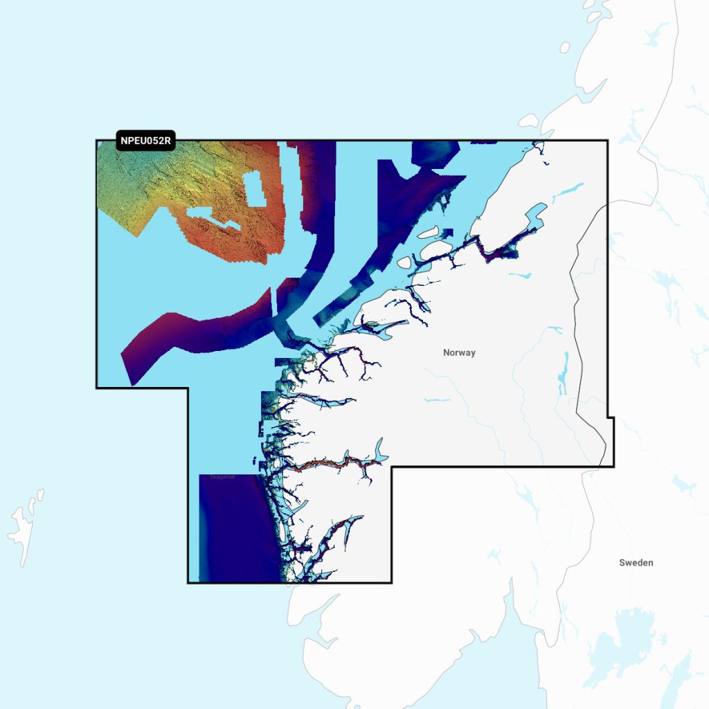 Navionics Platinum+™ Norway, Sognefjord – Svefjorden NPEU052R microSD™/SD™