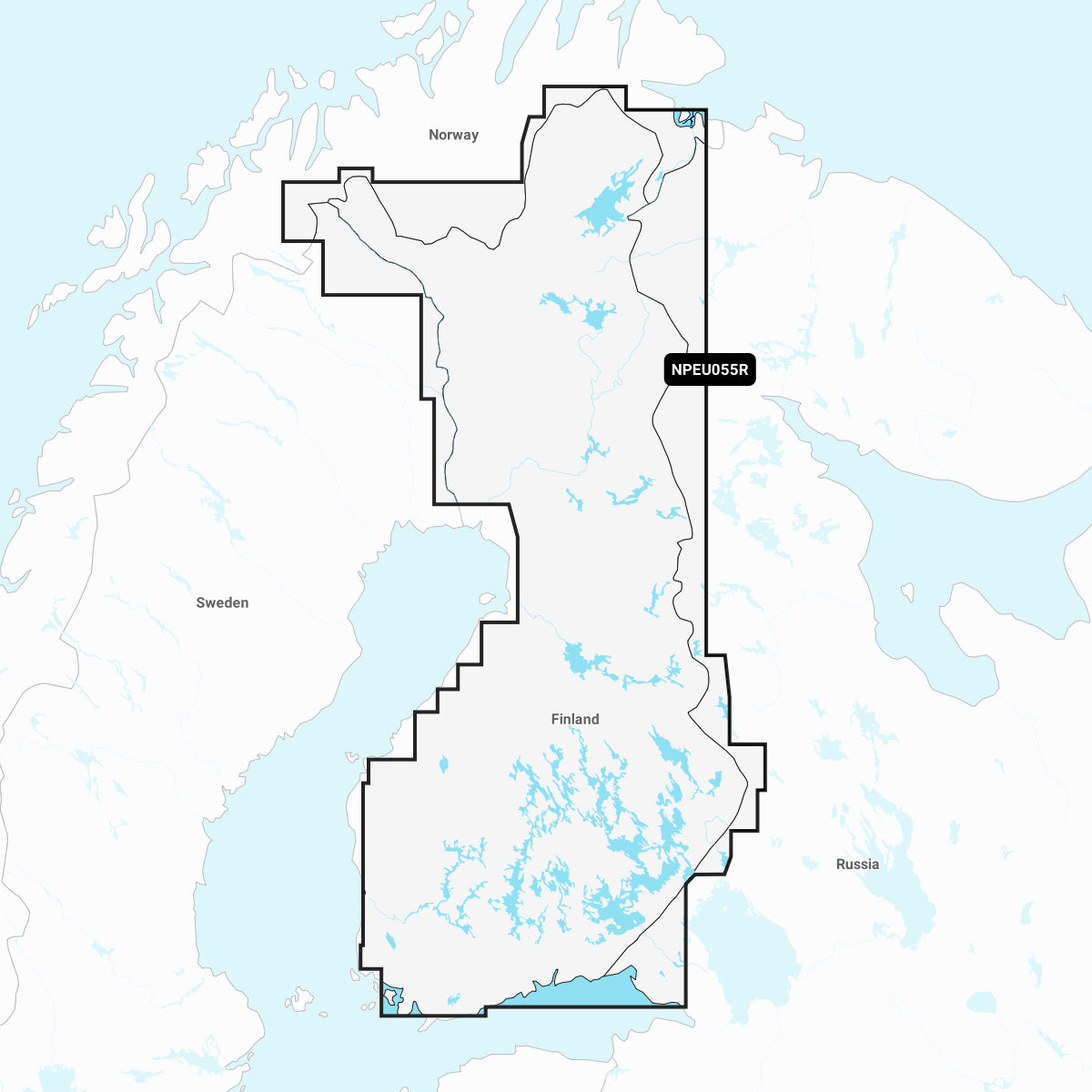 Navionics Platinum+™ Finland, Lakes & Rivers NPEU055R microSD™/SD™