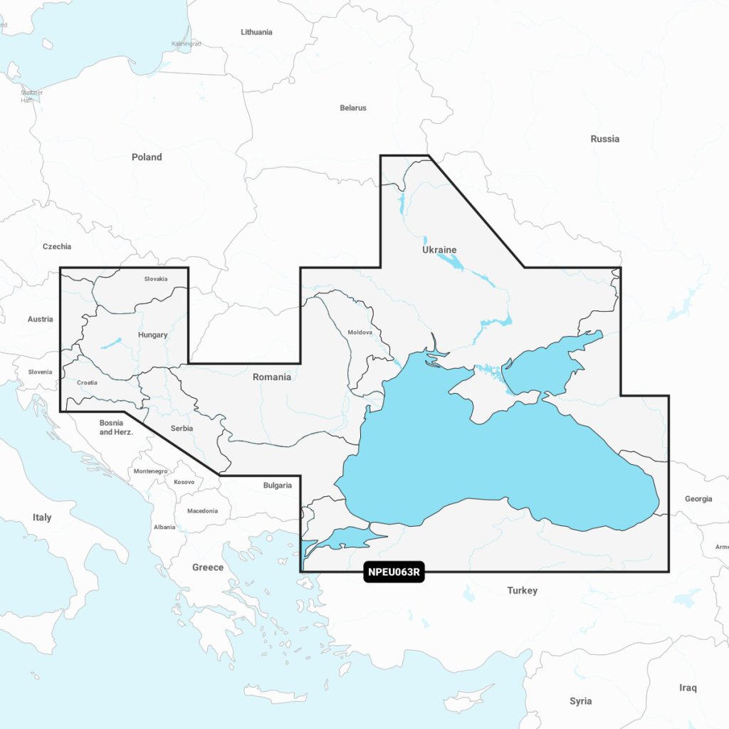 Navionics Platinum+™ - Black Sea & Azov Sea NPEU063R microSD™/SD™