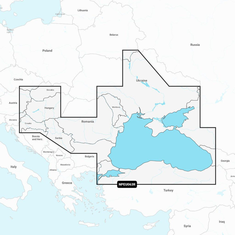 Navionics Platinum+™ - Black Sea & Azov Sea NPEU063R microSD™/SD™