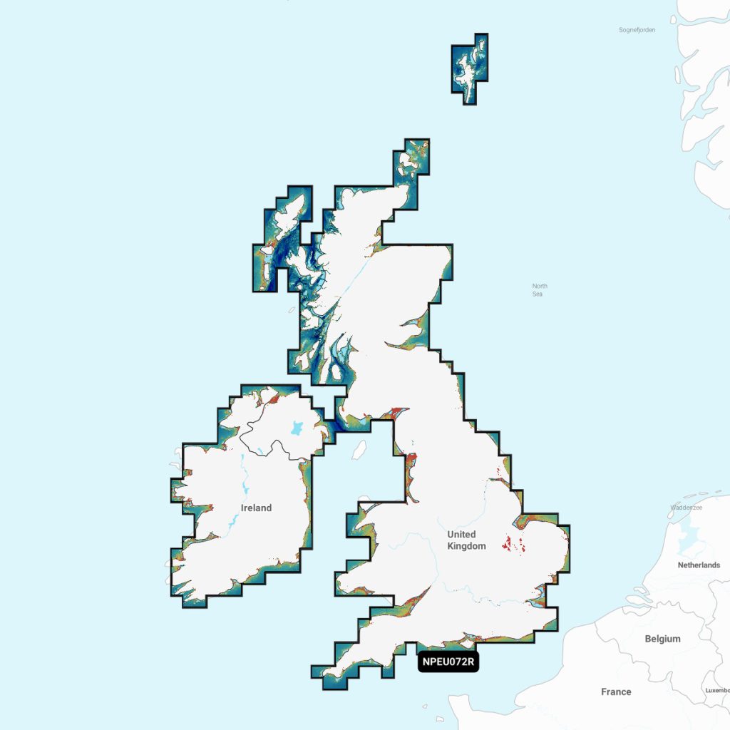 Navionics Platinum+™ U.K. & Ireland Lakes & Rivers NPEU072R microSD™/SD™