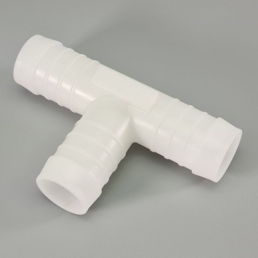 Norma Plastic Tee Connector Hose Joining T-Junction, 2 Into 1 Adaptor (2, 1")