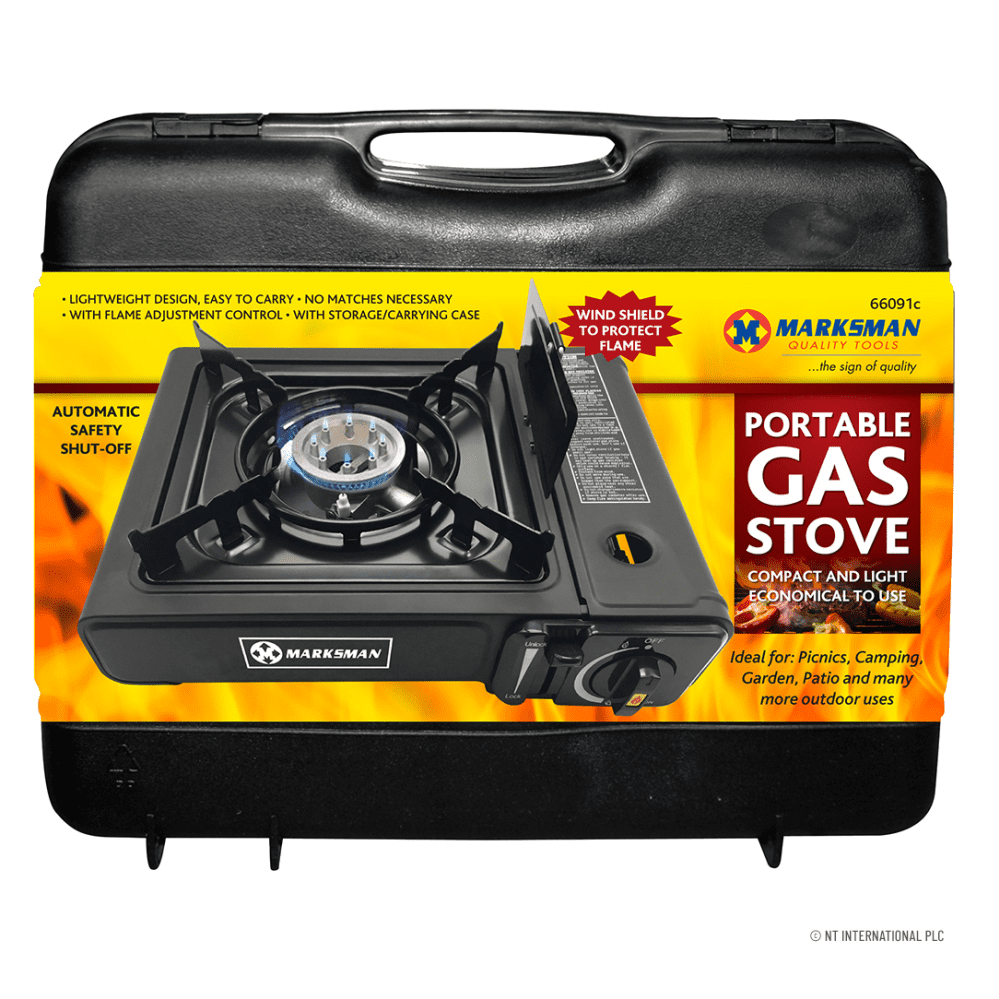 Marksman Portable Compact Gas Camping Stove (66091C)