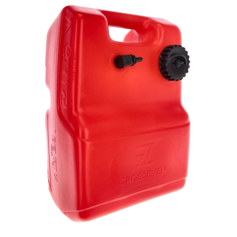 Red Crosseven Portable Fuel Tank
