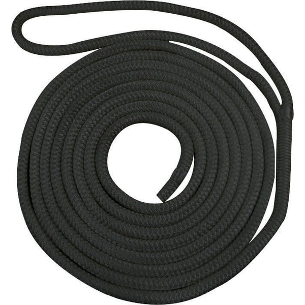 Waveline Pre-Spliced Black Dock Mooring Rope Line