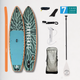 Pro-X Byron 10'6" x 32" x 4.75" iSUP Package