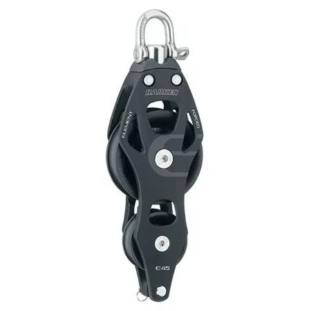 Harken 45mm Aluminum Element Fiddle Block Swivel Becket