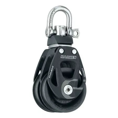 Harken 45mm Aluminum Element Double Block Swivel