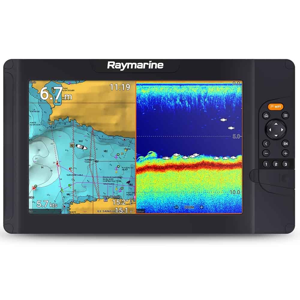 Element 12 S Chartplotter + LightHouse Charts Western Europe