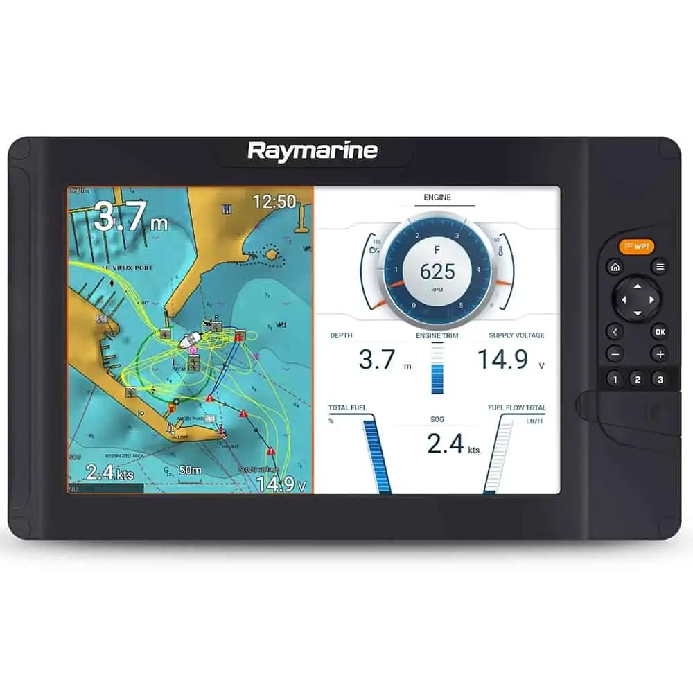Element 12 S Chartplotter + LightHouse Charts Western Europe