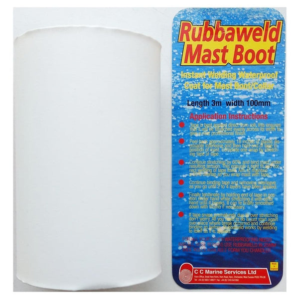 C Marine Rubbaweld Mast Boot Tape 100mm x 3m