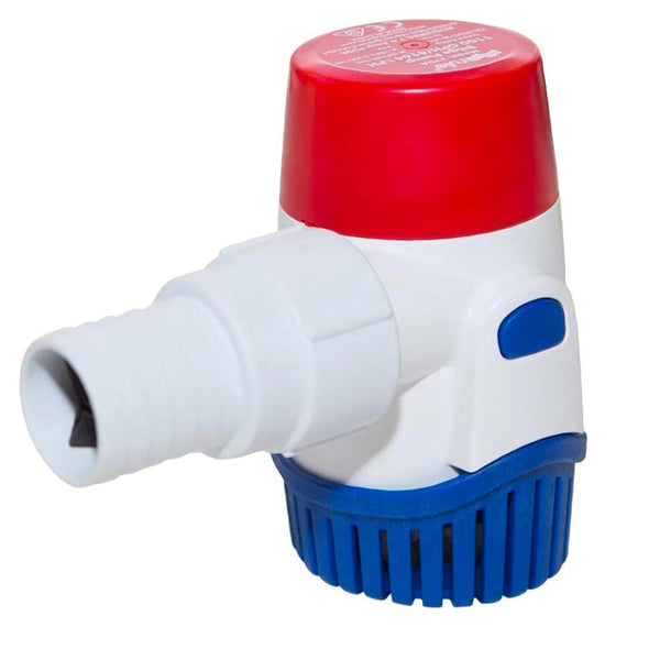 Rule Submersible Bilge Pump Range 12V – 360, 500, 800, 1100 GPH – Pumps with Float Switch Options