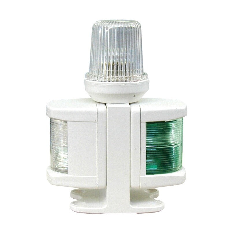 Feu De Navigation Classique LALIZAS N12 - Blanc, Pour Bateaux Jusqu'à 12 M, 12V/10W, Ampoule Incluse