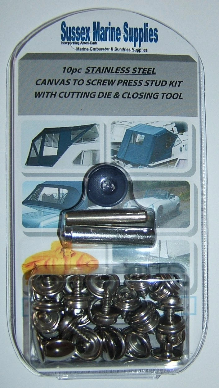 Osculati Set 15 Prym Snap Fasteners and Installation Tool