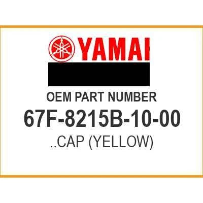 Yamaha CAP (YELLOW) 67F-8215B-10-00 OEM NEW