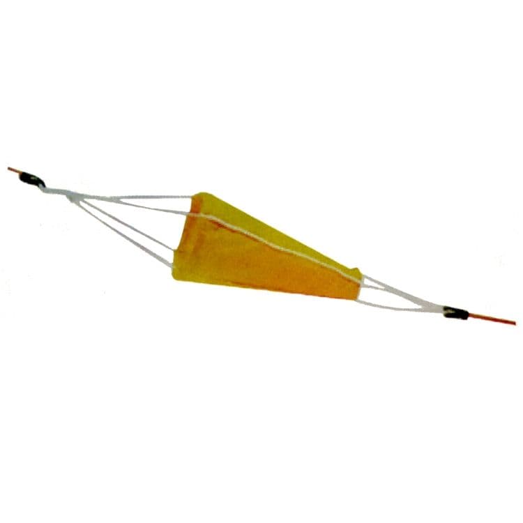 Waveline Sea Anchor Floating Mini Drogue - 15 x 25cm (Orange)