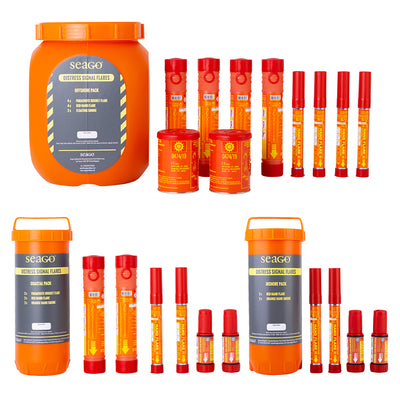 Seago Distress Signal Flare Packs