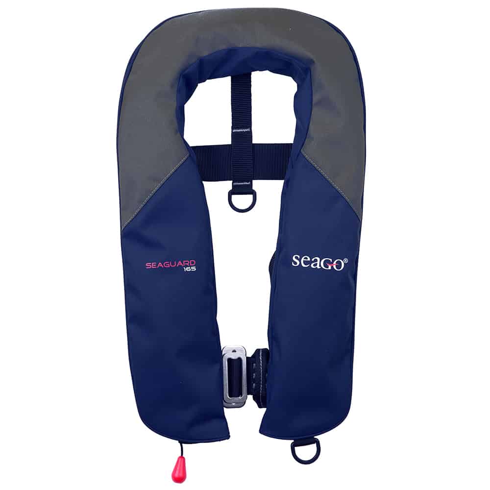 Seaguard 165N Lifejacket Auto & Harness Red