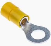 Yellow Crimps 0Ba Ring. Q741