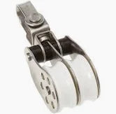 Barton Ball Bearing Double Block Stainless Sheave