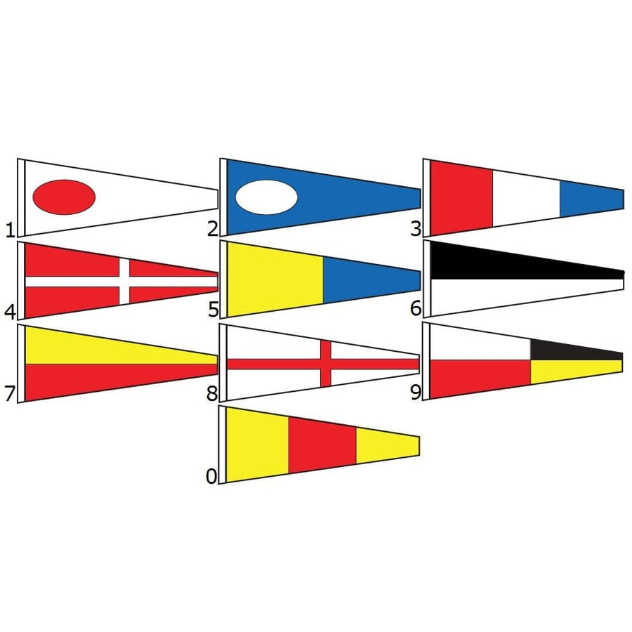 Meridian Zero Signalling Code Pennant Flag