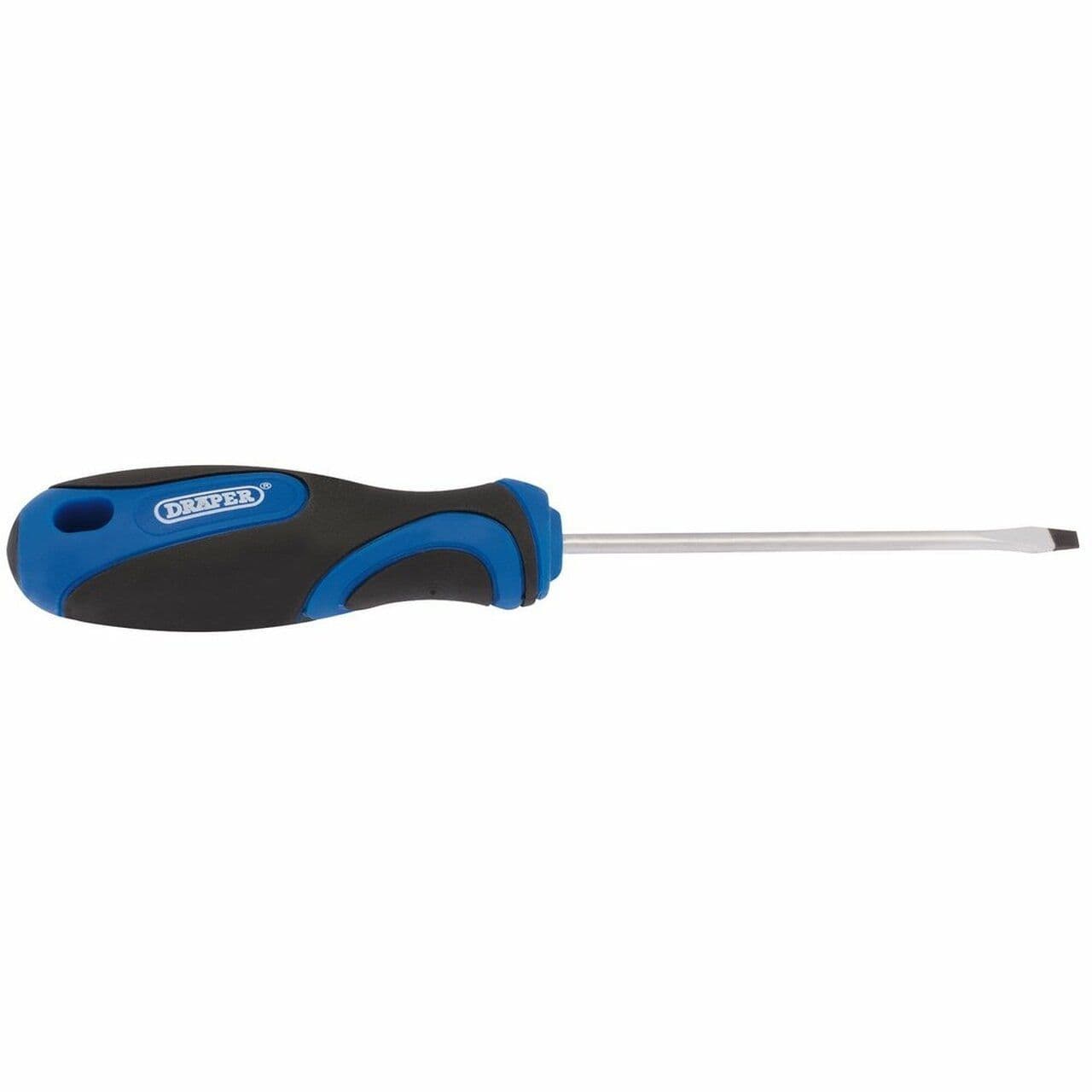 Draper Soft Grip Plain Slot Screwdriver 1/2" x 65mm