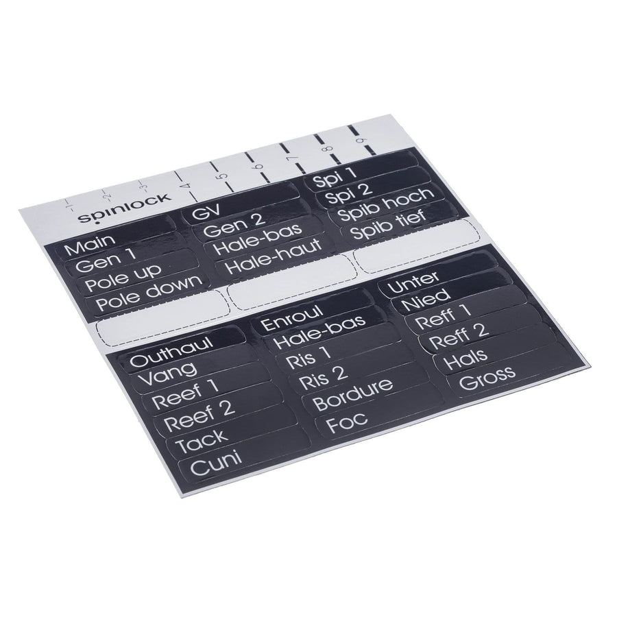 Spinlock Spinlock Clutch Handle Labels