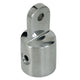 Cquip Stainless Steel Canopy Top Cap for 22mm Tube