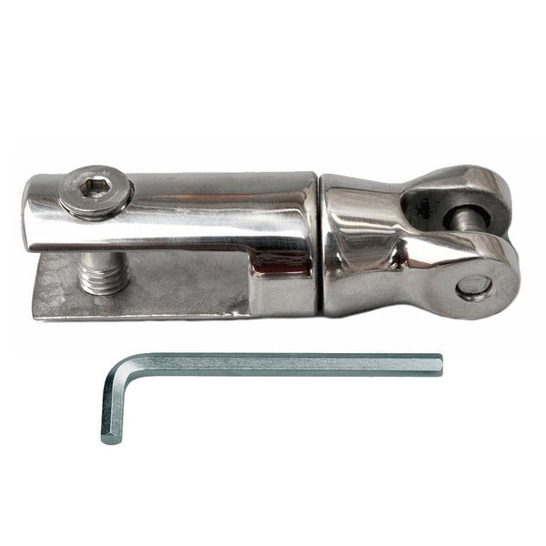Stainless Steel Single Anchor Swivel with Allen Key