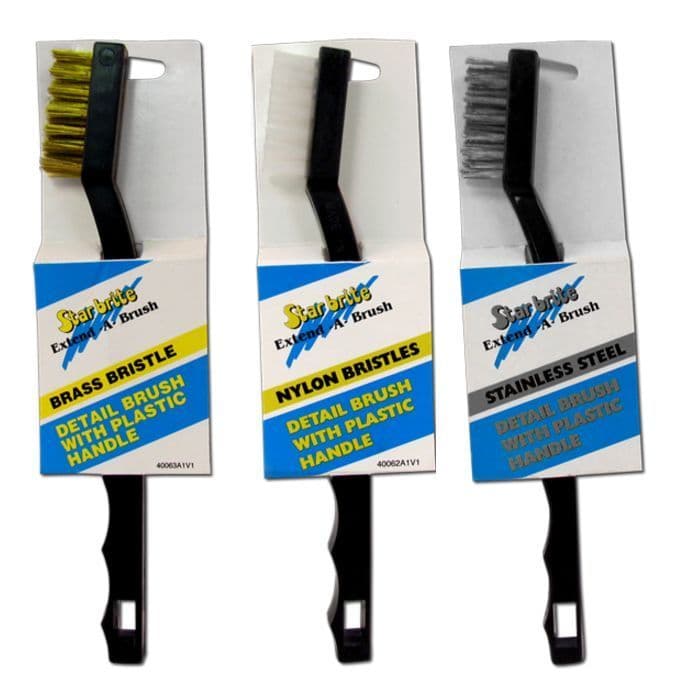 Starbrite Detail Brush with Plastic Handle