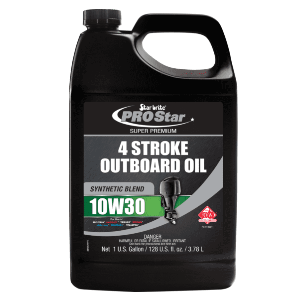 Starbrite Pro Star Super Premium Synthetic Blend 4 Stroke 10w30 Outboard Oil