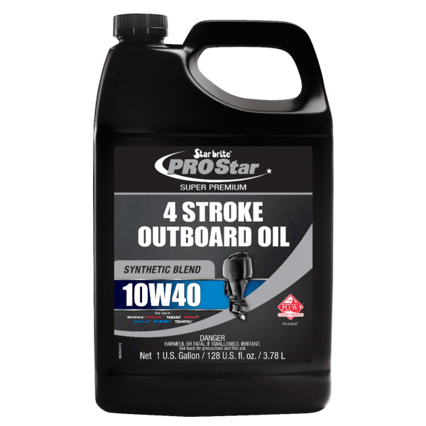 Starbrite Pro Star Super Premium Synthetic Blend 4 Stroke 10w40 Outboard Oil