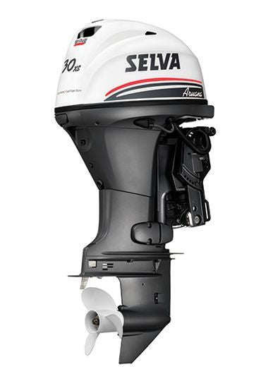Selva Aruana EFI 30XS Outboard Engine – Electric Start, Long Shaft, Power Tilt Options