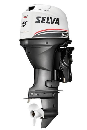 Selva Dorado EFI 25XS Outboard Engine – Electric Start, Long Shaft, Power Tilt & Remote Option