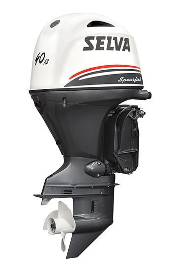 Selva Spearfish EFI 40XS Outboard Engine – Electric Start, Long/Extra-Long Shaft, Power Tilt