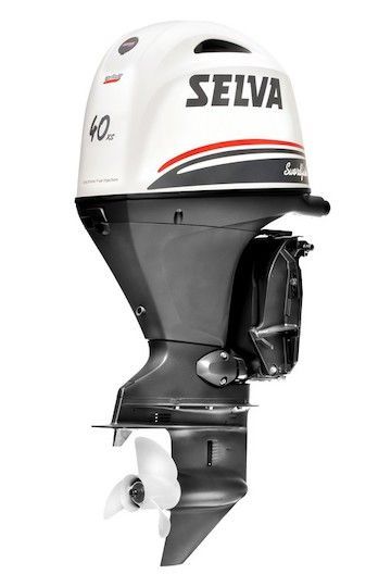 Selva Swordfish EFI 40XS Outboard Engine – Electric Start, Long/Extra-Long Shaft, Power Tilt, Tiller or Remote