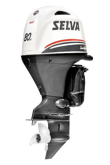 Selva Swordfish EFI 80XS Outboard Engine – Electric Start, Long/Extra-Long Shaft, Power Tilt, Tiller or Remote