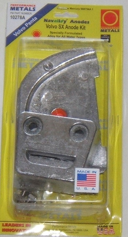 Volvo SX Anode Kit (10278A)