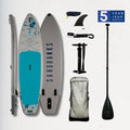 Ultimate 10'6" x 32" x 4.75" iSUP Package - Standard Package with Aluminium Paddle
