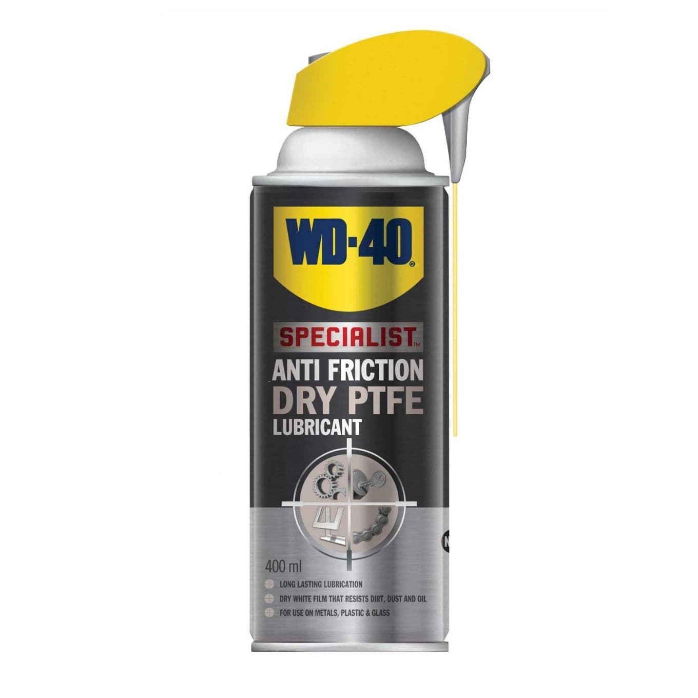 Wd40 WD-40 Specialist Anti Friction Dry PTFE Lubricant - 400ml